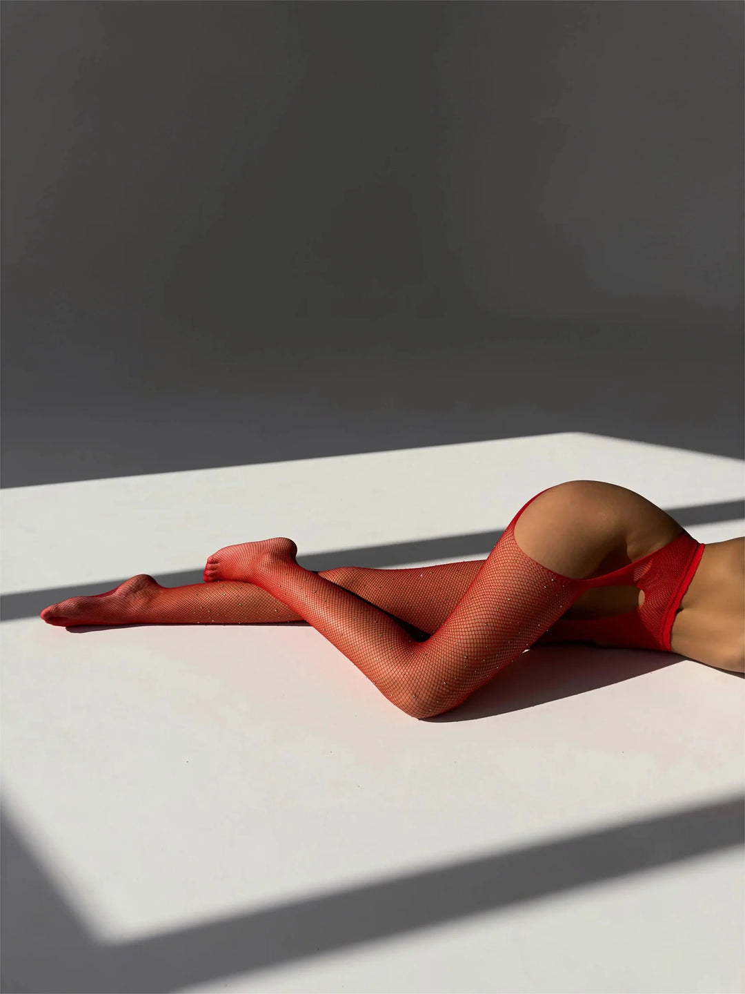 Midnight Sapphire Illusion Stockings