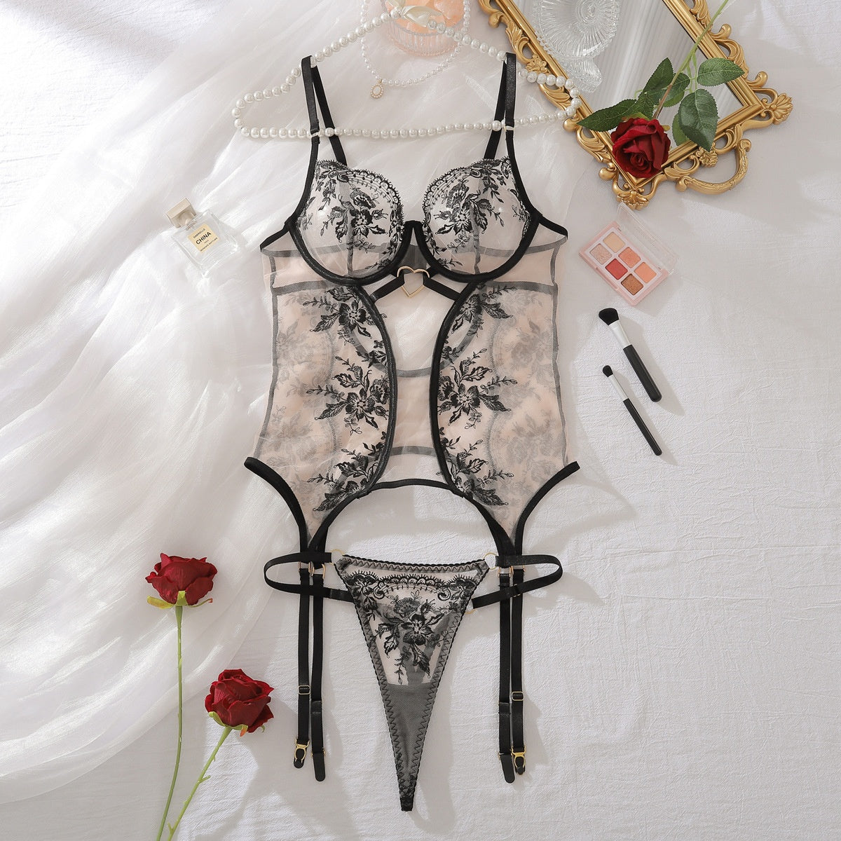 Heartbroken Corset Bodysuit