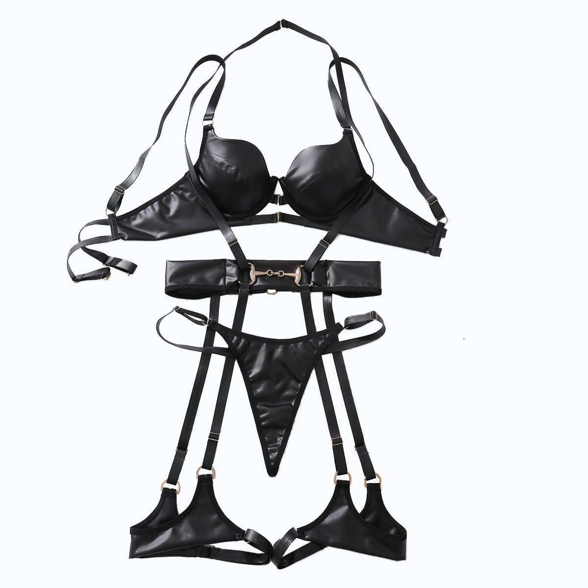 Rebel Harness Lingerie Set