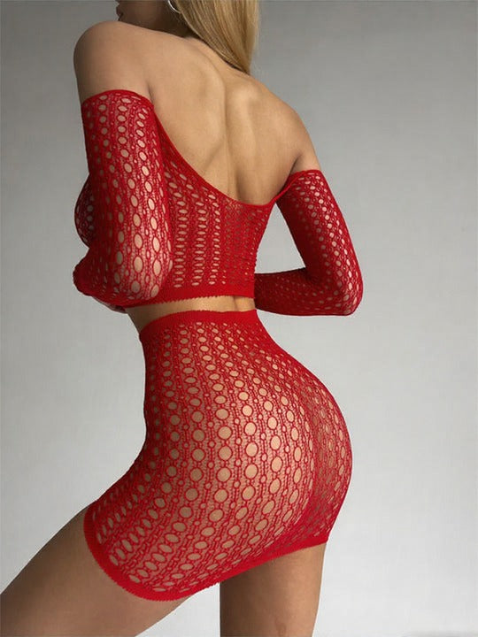 Ivory Temptation Lace Set