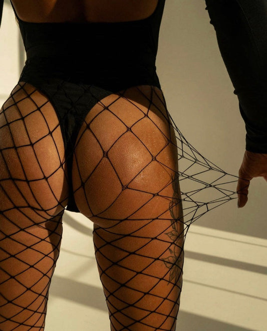 Midnight Net Seduction Stockings